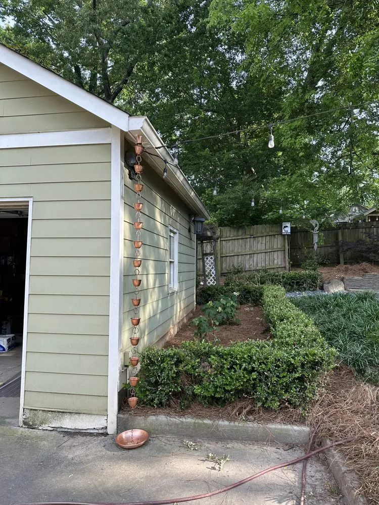 Affordable garden landscaping with custom design in Atlanta, GA by Metro Atlanta Lawn Care