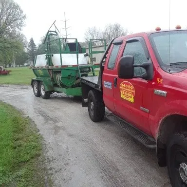 Trusted lawn mowing service for beautiful yards in St Helen, MI by Metro Hydroseeding of Northern Michigan
