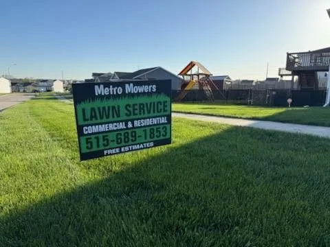 Affordable landscaping services with custom design in Altoona, IA by Metro Mowers