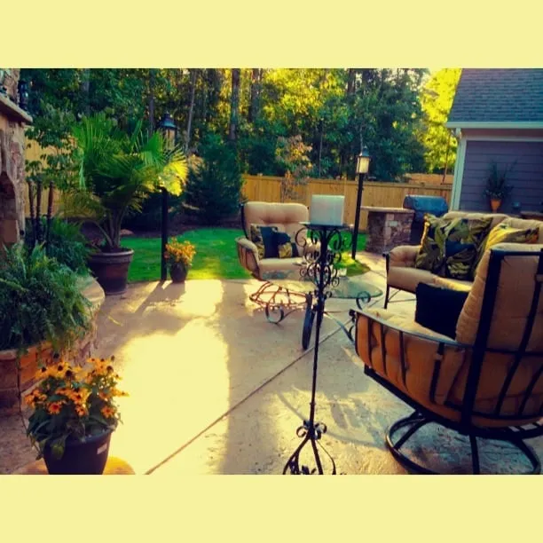 Custom yard cleanup service in Marietta, GA by Metro North Landscapes