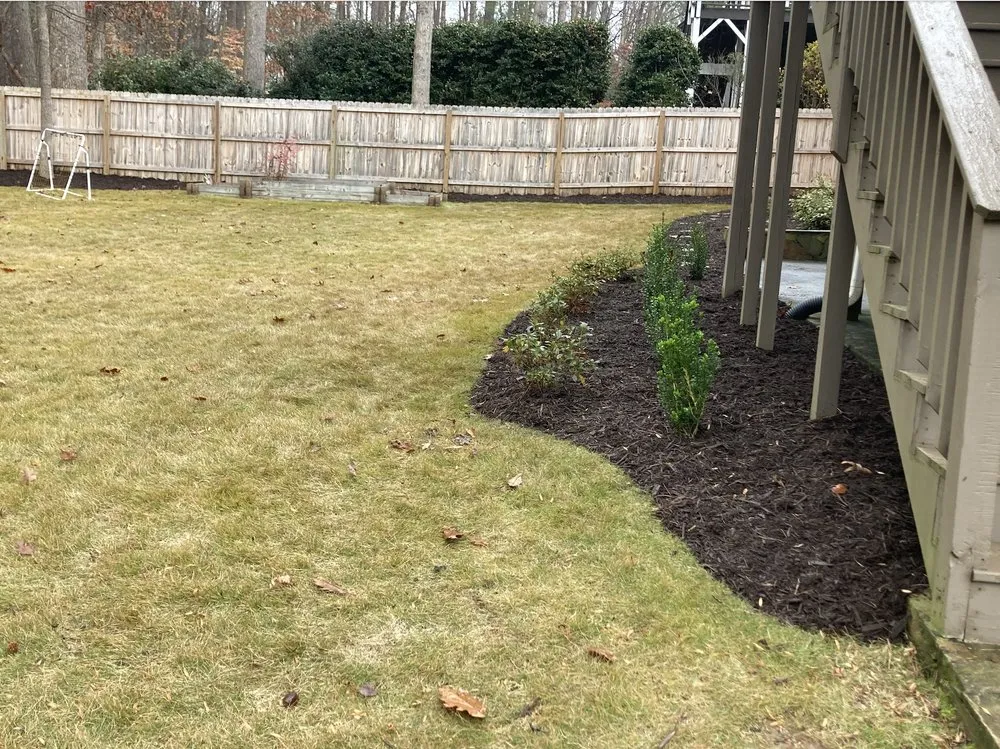 Expert landscaping services in Alpharetta, GA by Metro Straw