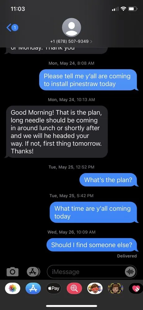 Reliable landscape installation in Alpharetta, GA - Metro Straw