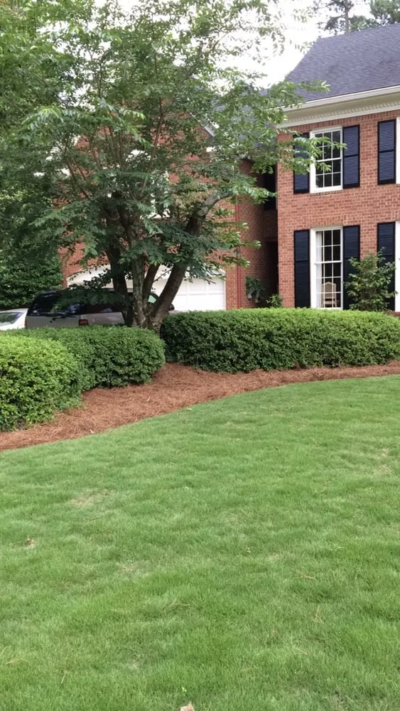 Custom lawn mowing service in Alpharetta, GA - Metro Straw