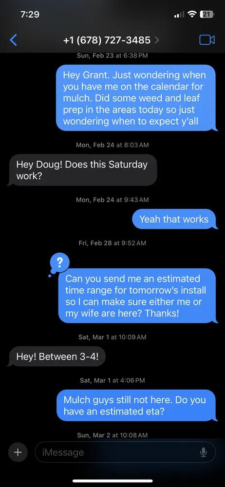 Expert garden landscaping experts serving Alpharetta, GA - Metro Straw