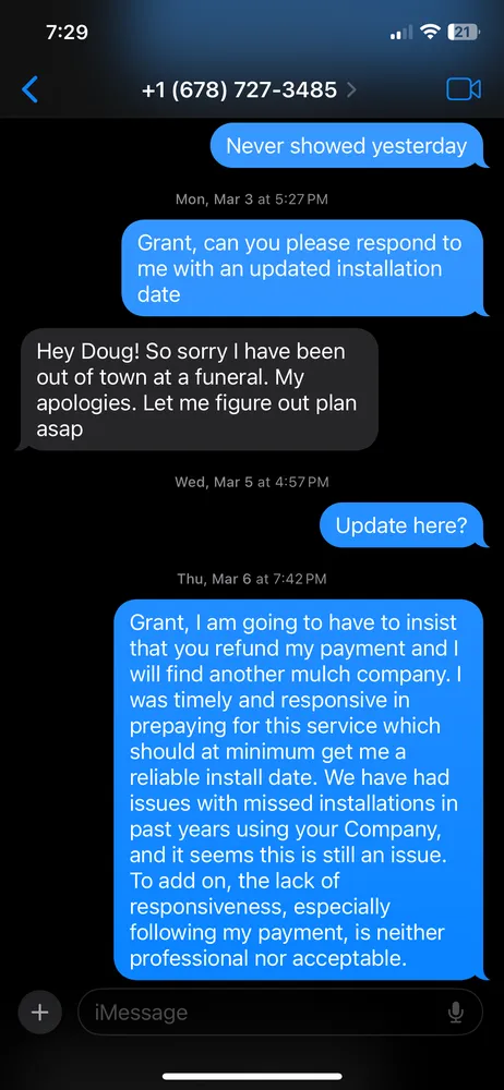 Local yard maintenance in Alpharetta, GA - Metro Straw