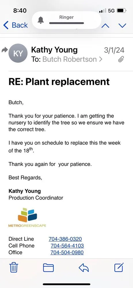 Affordable landscape installation in Charlotte, NC by MetroGreenscape