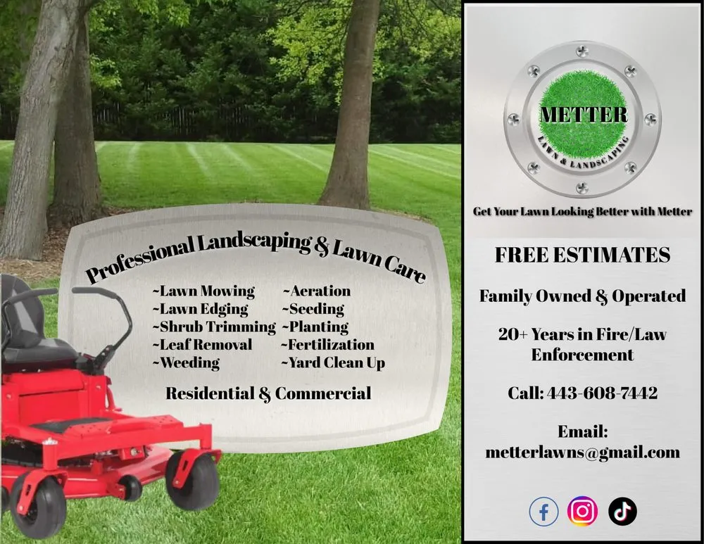 Reliable landscaping services for residential properties in Pasadena, MD by Metter Lawn And Landscaping