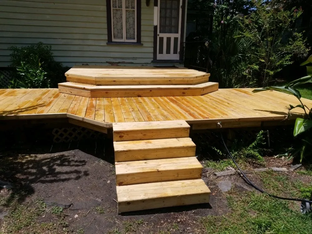 Local landscape installation for homes in DeLand, FL by Meyer's all in one complete contracting service