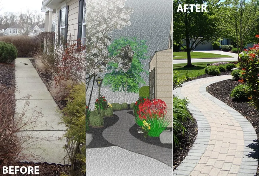 Custom landscape installation near you across Lewis Center, OH - Meyers Landscape Services & Nursery