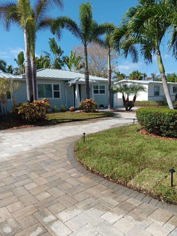 Affordable outdoor landscaping with custom design in Pinellas Paerk, FL by Meyer's Lawn Care