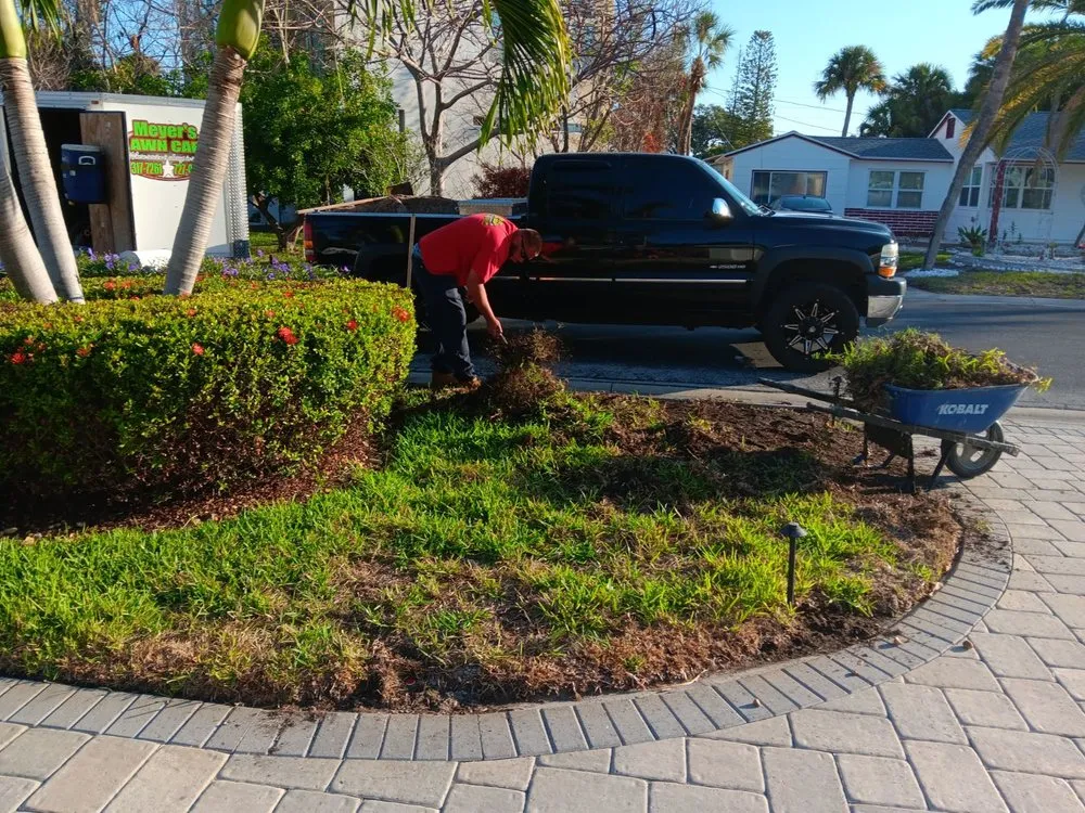 Trusted residential landscaping in Pinellas Paerk, FL by Meyer's Lawn Care