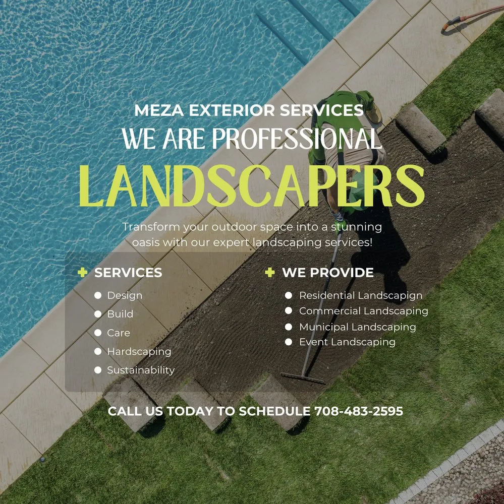 Professional landscape design in Waukegan, IL - Meza Exterior Services