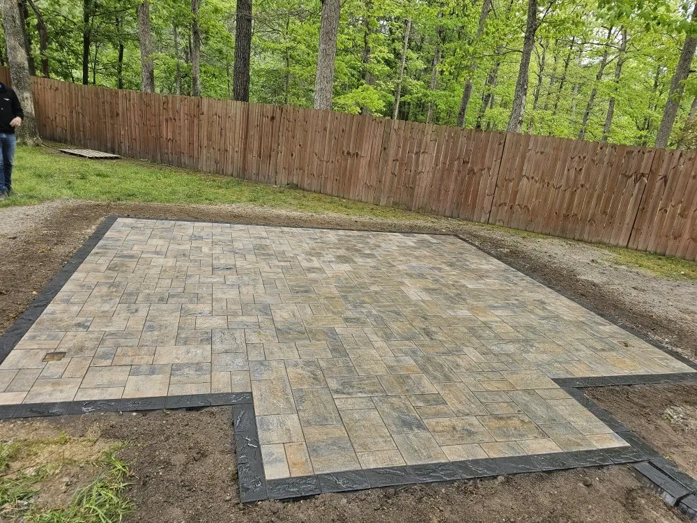 Local landscape installation for outdoor upgrades in Midlothian, VA by Meza Hardscape