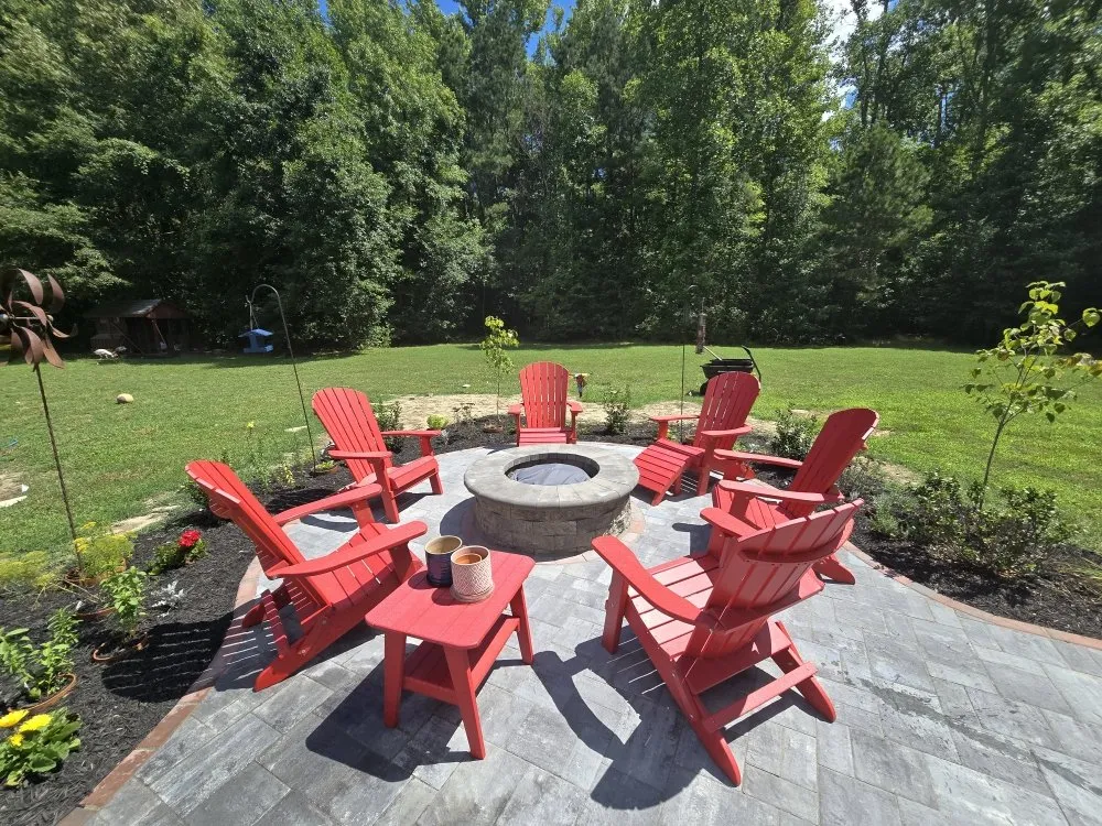 Custom landscaping services for outdoor upgrades in Midlothian, VA by Meza Hardscape