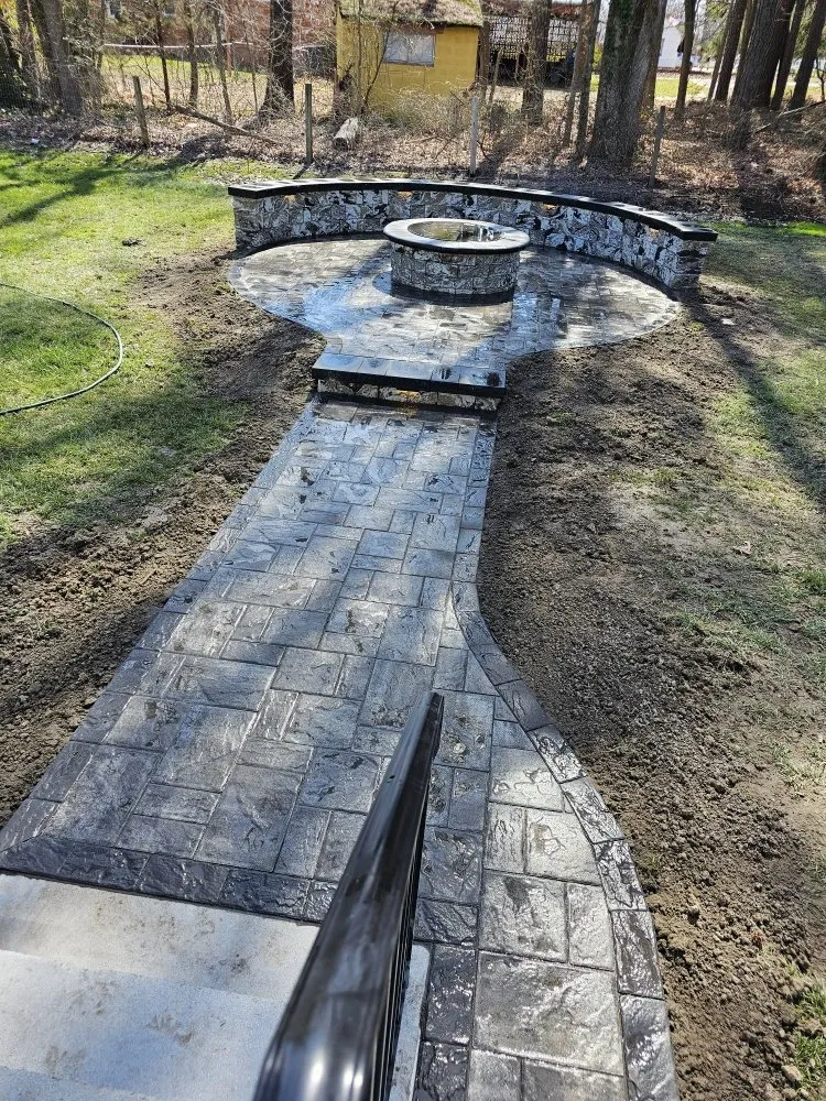 Affordable yard cleanup service for homes across Midlothian, VA - Meza Hardscape