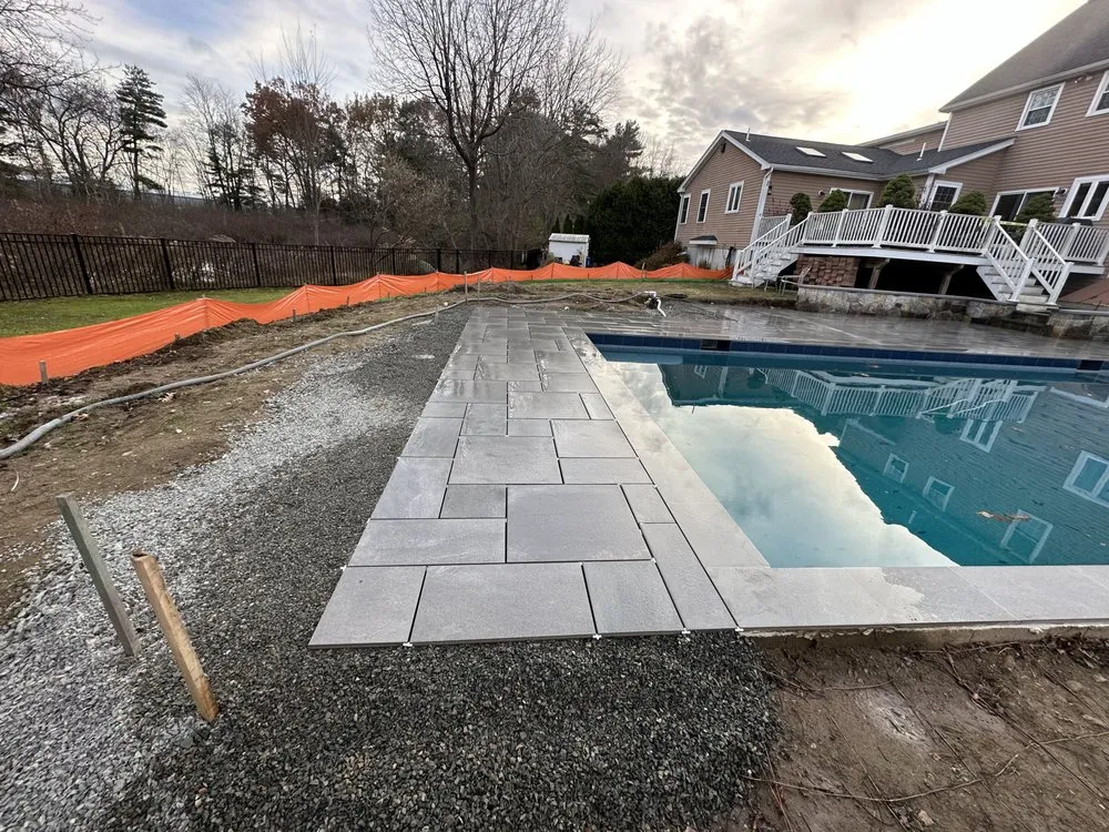 Professional landscape installation in Wellesley, MA - MF Landscape & Design