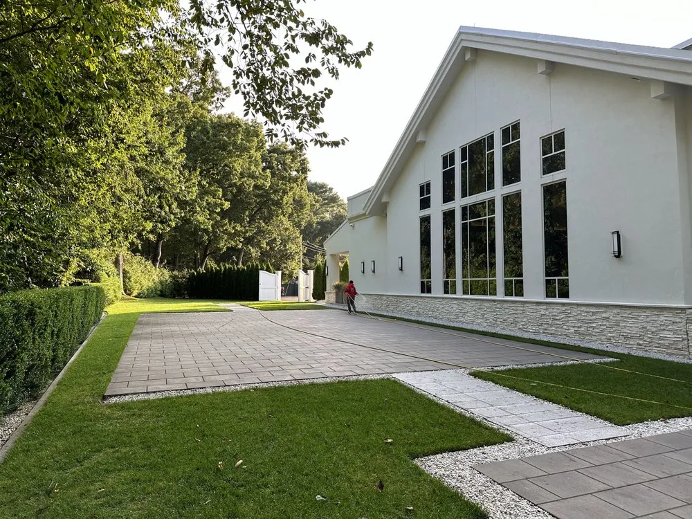 Custom outdoor landscaping near you in Wellesley, MA by MF Landscape & Design