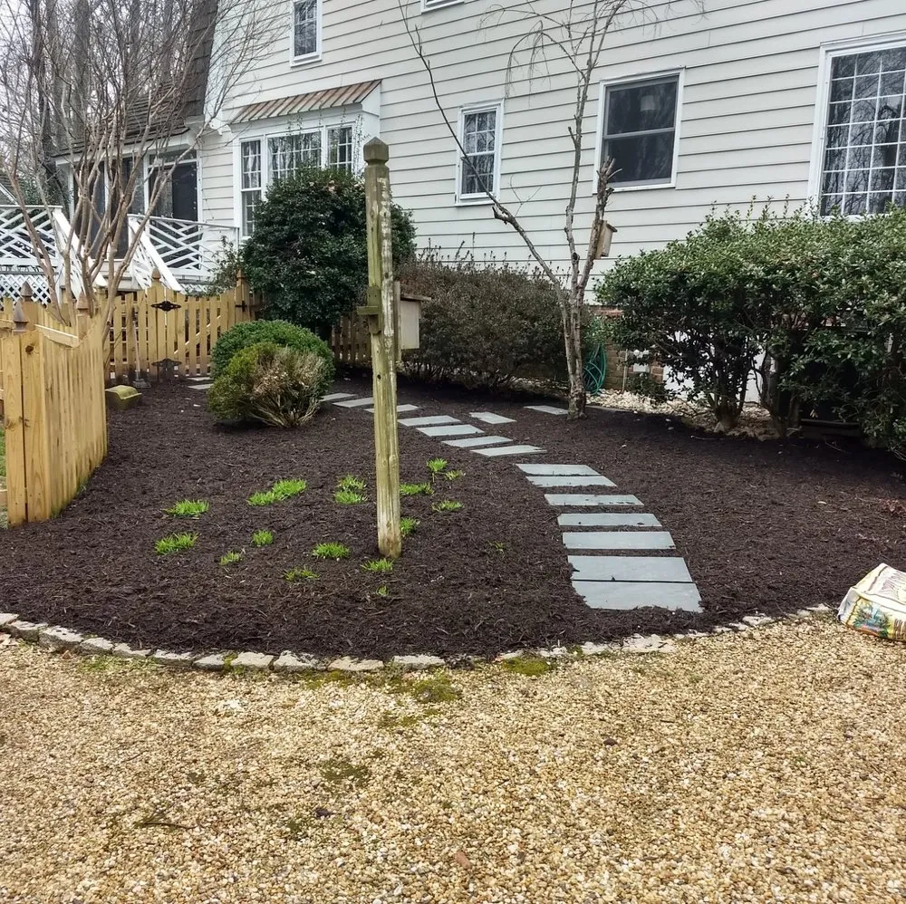 Expert landscaping services in Bon Air, VA by M.f.j