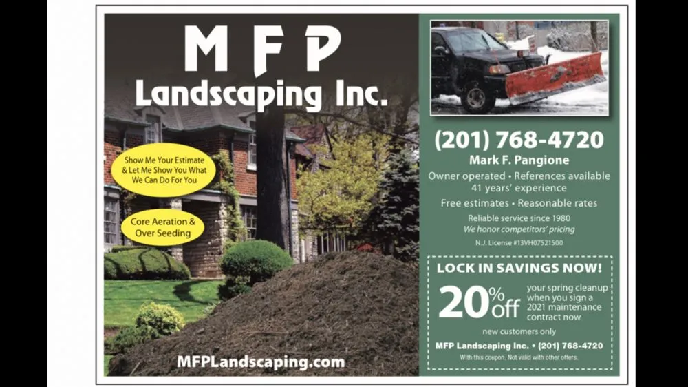 Professional garden landscaping for homes across Old Tappan, NJ - MFP Landscaping