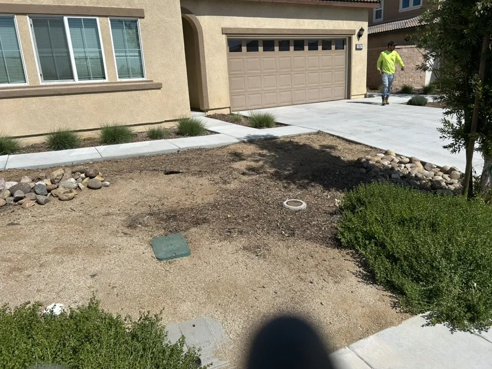 Professional yard cleanup service with custom design across Menifee, CA - MG Landscaping Construction