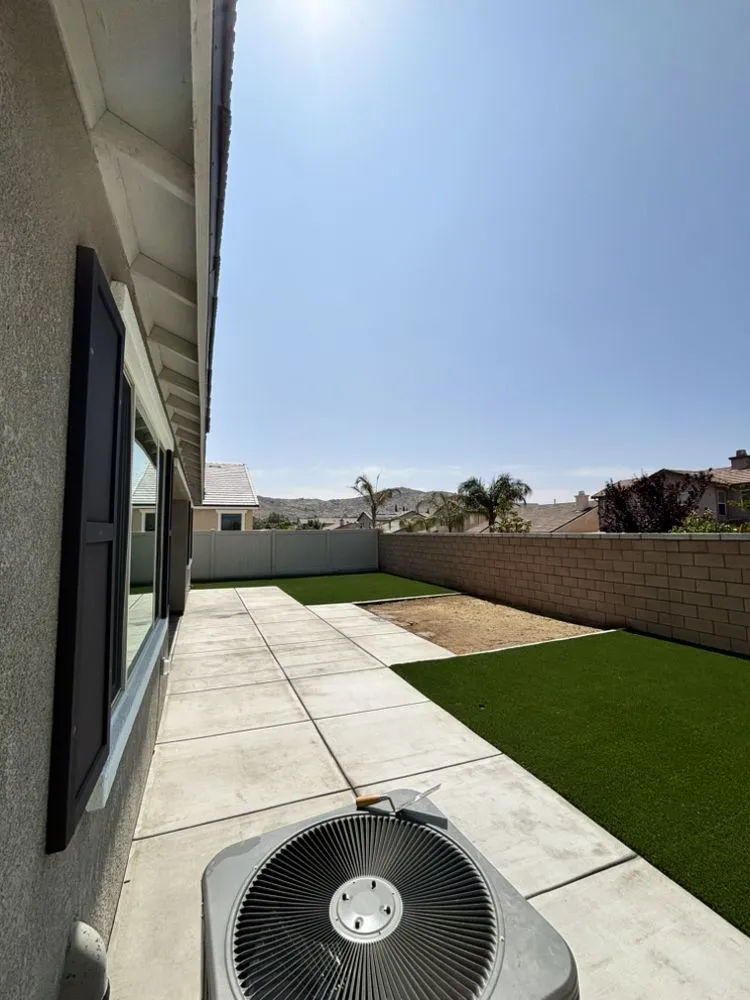 Expert yard maintenance for residential properties in Menifee, CA by MG Landscaping Construction