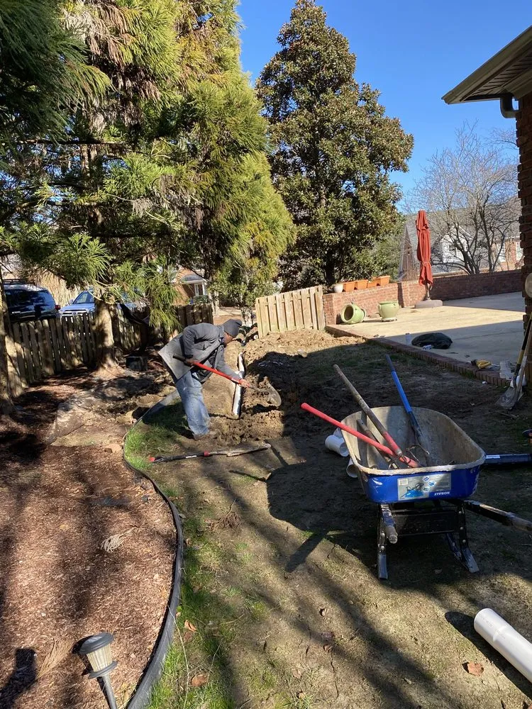 Top-rated yard cleanup service for beautiful yards in Durham, NC by Mg Lawn Care Services