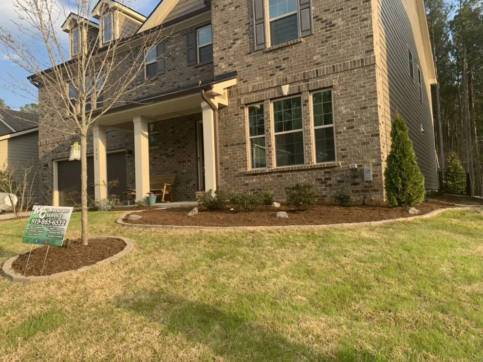 Professional outdoor landscaping in Durham, NC - Mg Lawn Care Services