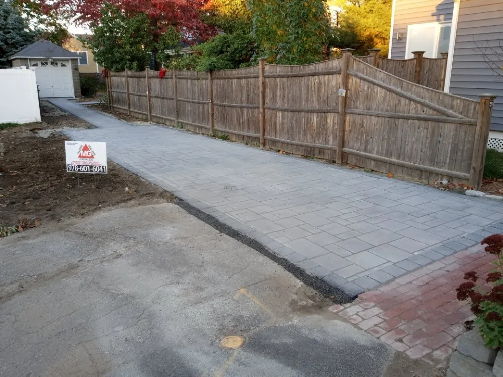 Professional outdoor landscaping in Billerica, MA - Mg masonry e hardscape contractor