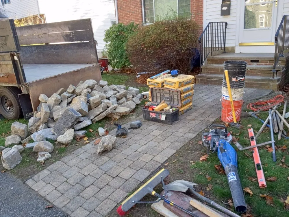 Top-rated outdoor landscaping experts serving Billerica, MA - Mg masonry e hardscape contractor