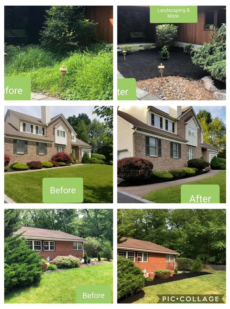 Professional landscape installation with custom design in Bound Brook, NJ by M&G Mora's Landscaping & More