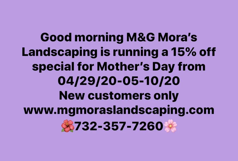 Trusted garden landscaping for outdoor upgrades across Bound Brook, NJ - M&G Mora's Landscaping & More