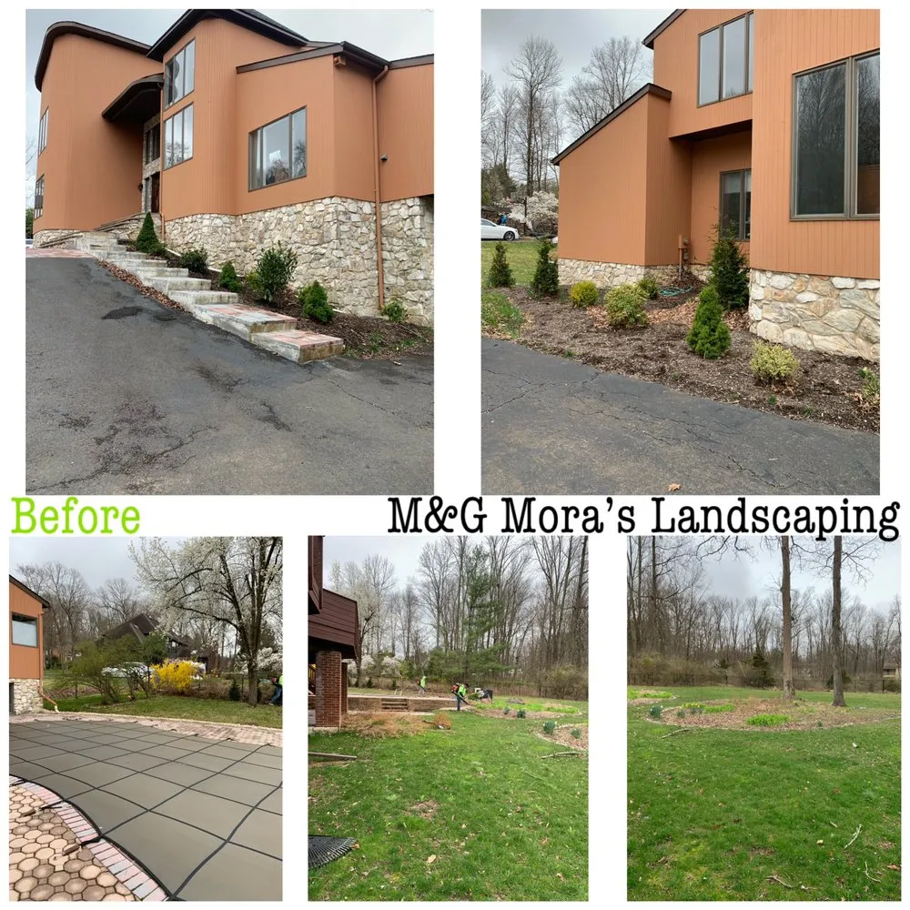 Custom garden landscaping for outdoor upgrades across Bound Brook, NJ - M&G Mora's Landscaping & More