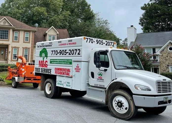 Reliable garden landscaping near you across Lawrenceville, GA - M&G Tree Service