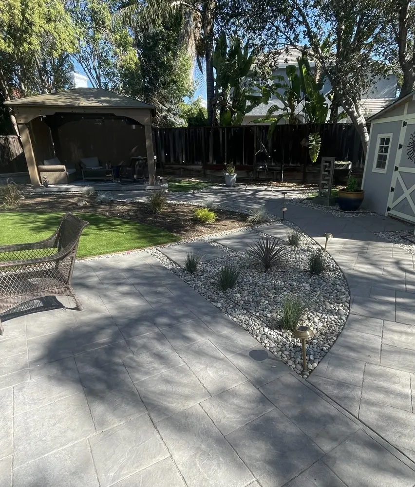 Local landscape design in Hollister, CA by MG Vision Concrete