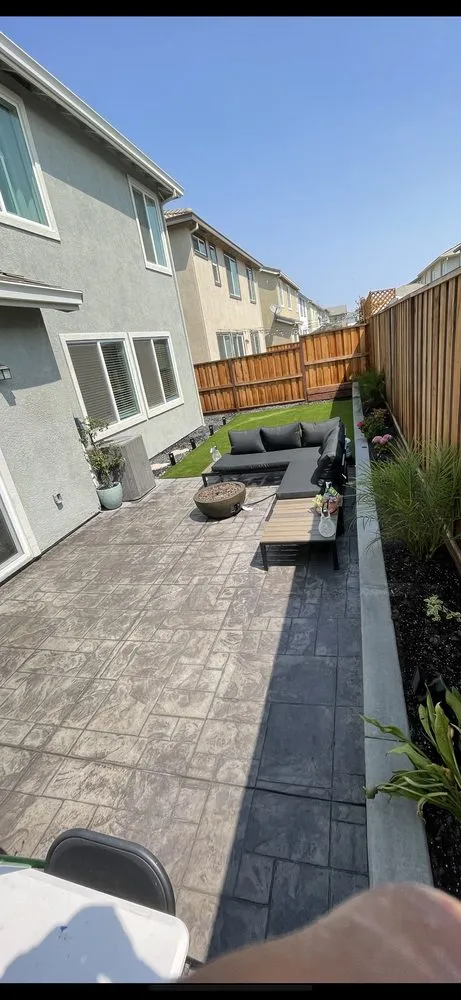 Reliable yard maintenance for outdoor upgrades in Hollister, CA by MG Vision Concrete