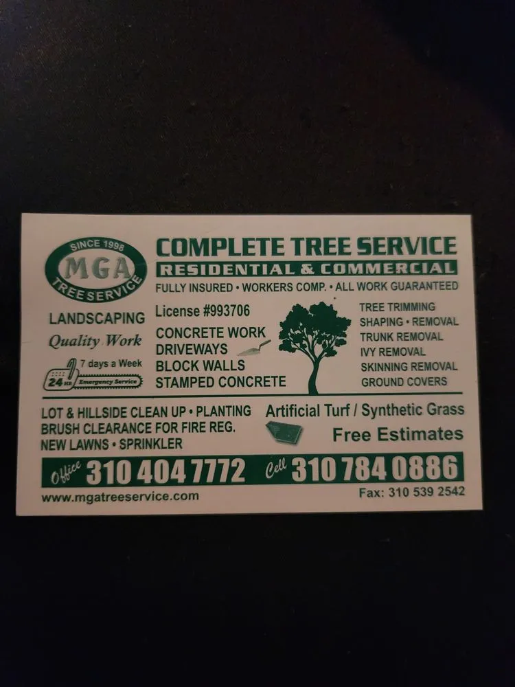 Custom landscape design in Torrance, CA by MGA Tree Service