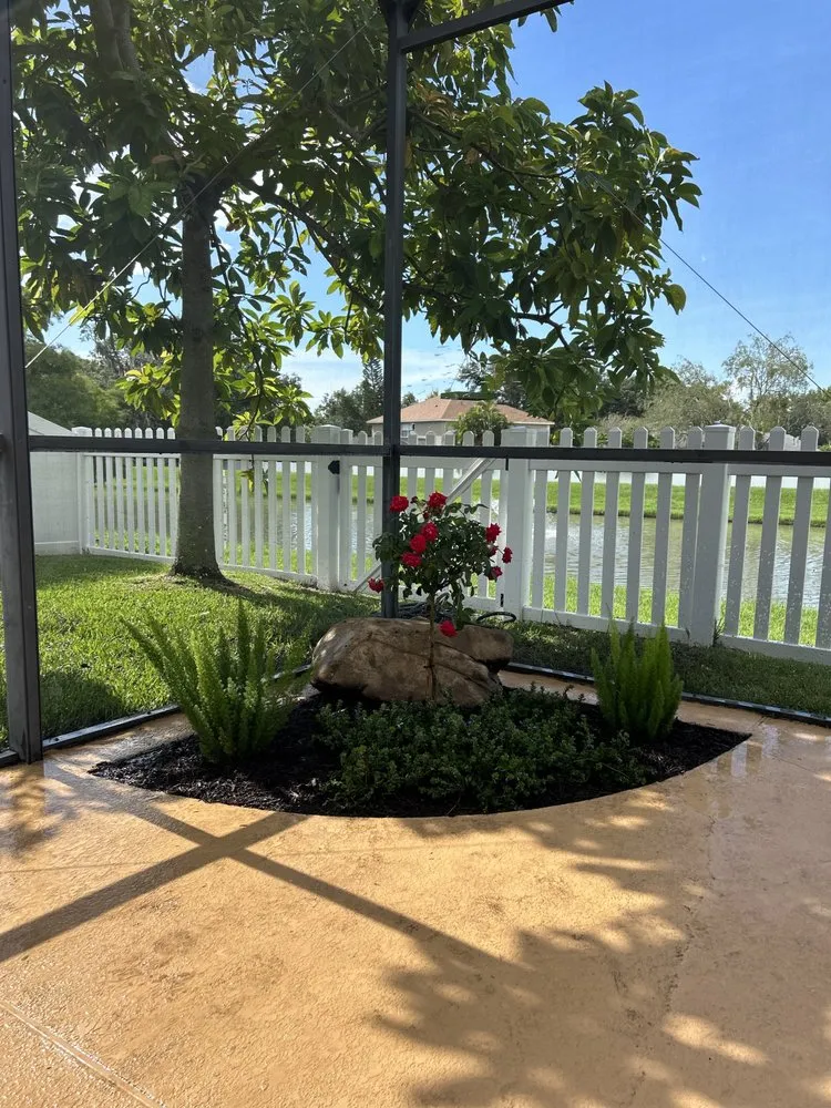 Expert landscaping services with custom design in Winter Garden, FL by MGE Lawn Maintenance