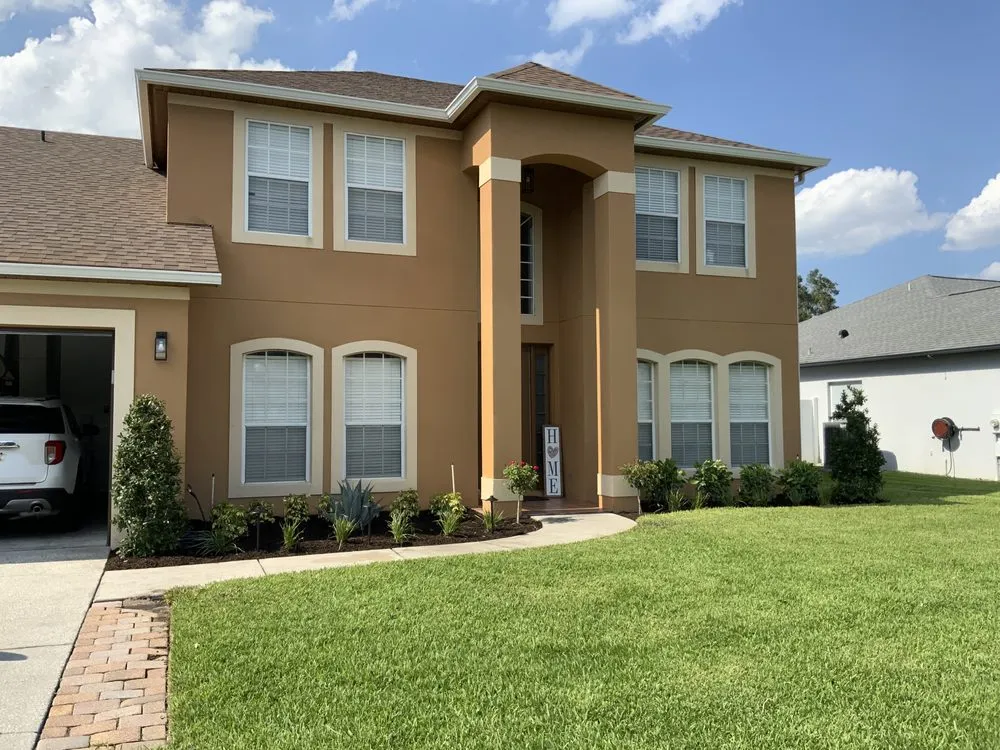 Custom garden landscaping for residential properties across Winter Garden, FL - MGE Lawn Maintenance