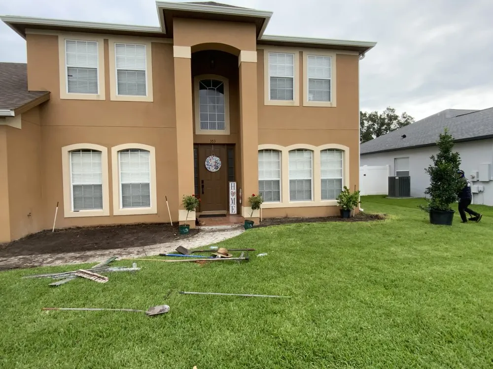 Professional garden landscaping for beautiful yards across Winter Garden, FL - MGE Lawn Maintenance