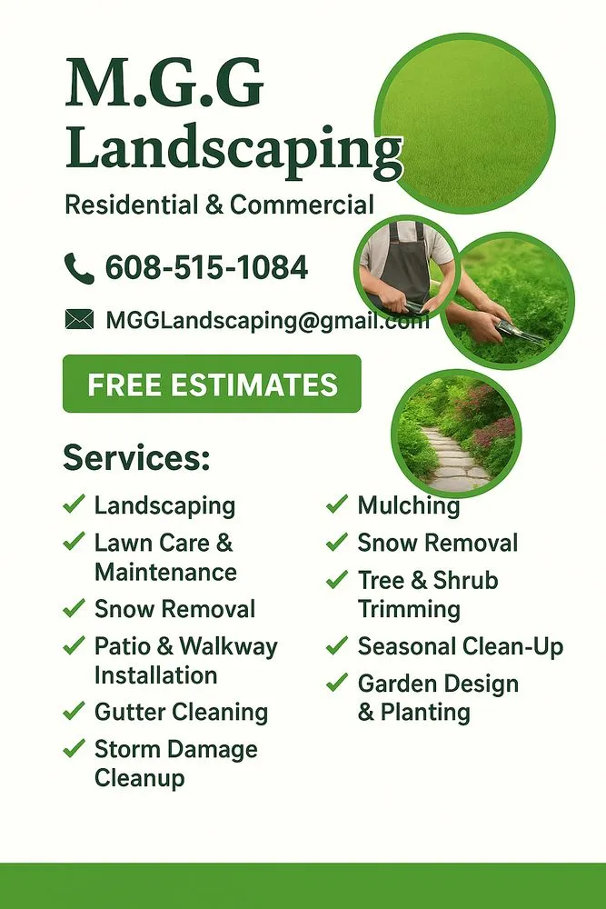 Reliable outdoor landscaping for year-round maintenance in Fitchburg, WI by MGG Landscaping