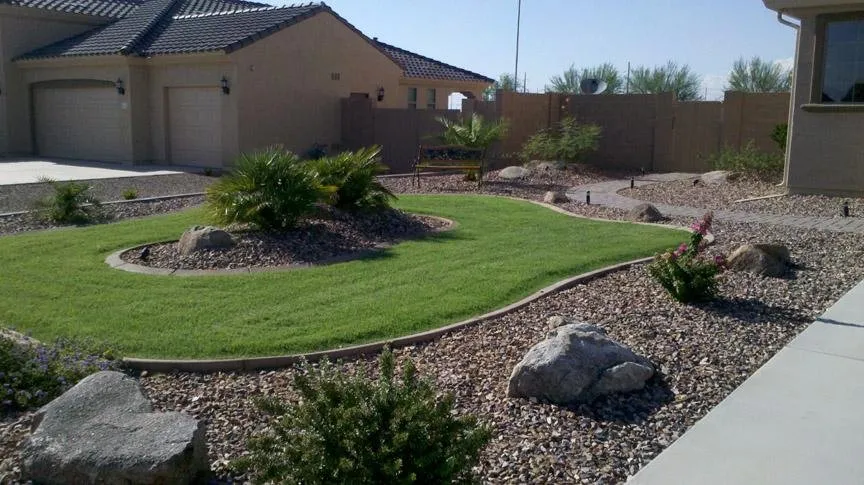 Custom landscape design for beautiful yards in Lancaster, CA by MGG landscaping