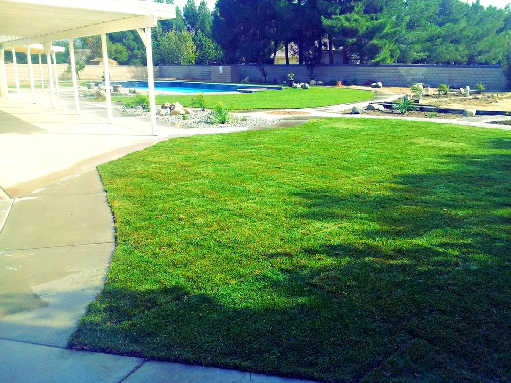 Custom outdoor landscaping for residential properties across Lancaster, CA - MGG landscaping