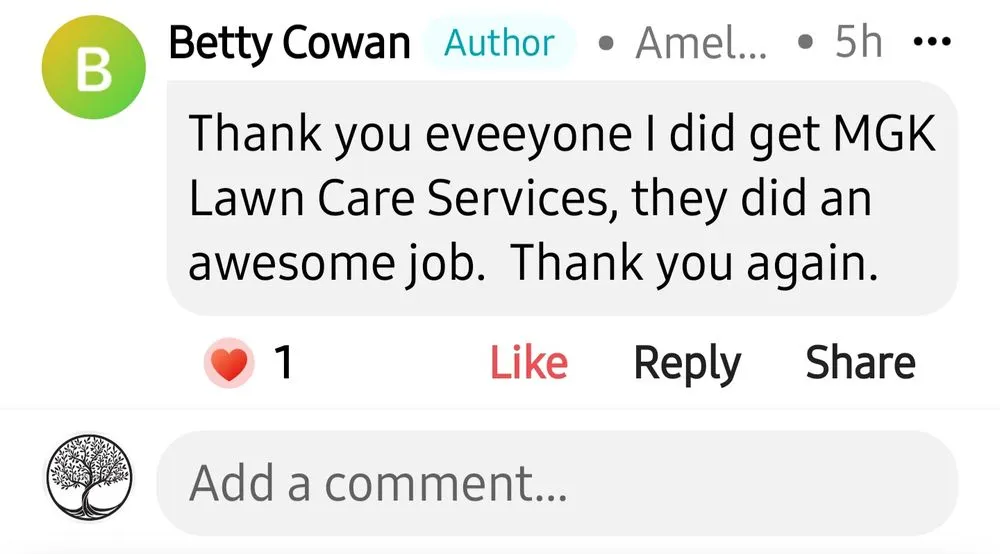 Reliable yard maintenance in Cincinnati, OH by MGK Lawn Care Services