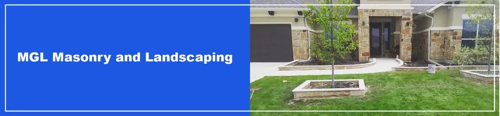 Professional garden landscaping with custom design in Georgetown, TX by MGL Masonry and Landscaping