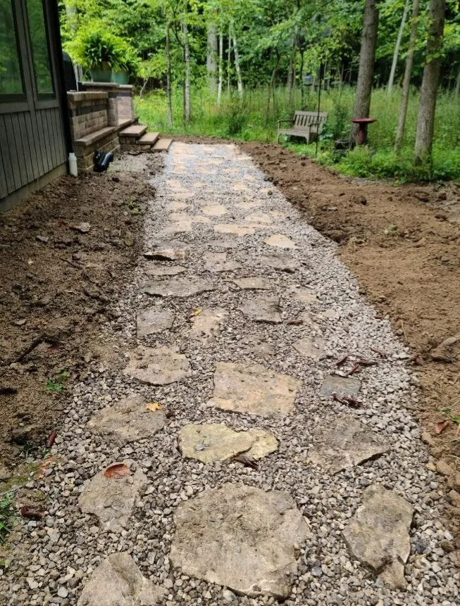 Professional yard cleanup service for residential properties across Sunbury, OH - MGM Landscape Services