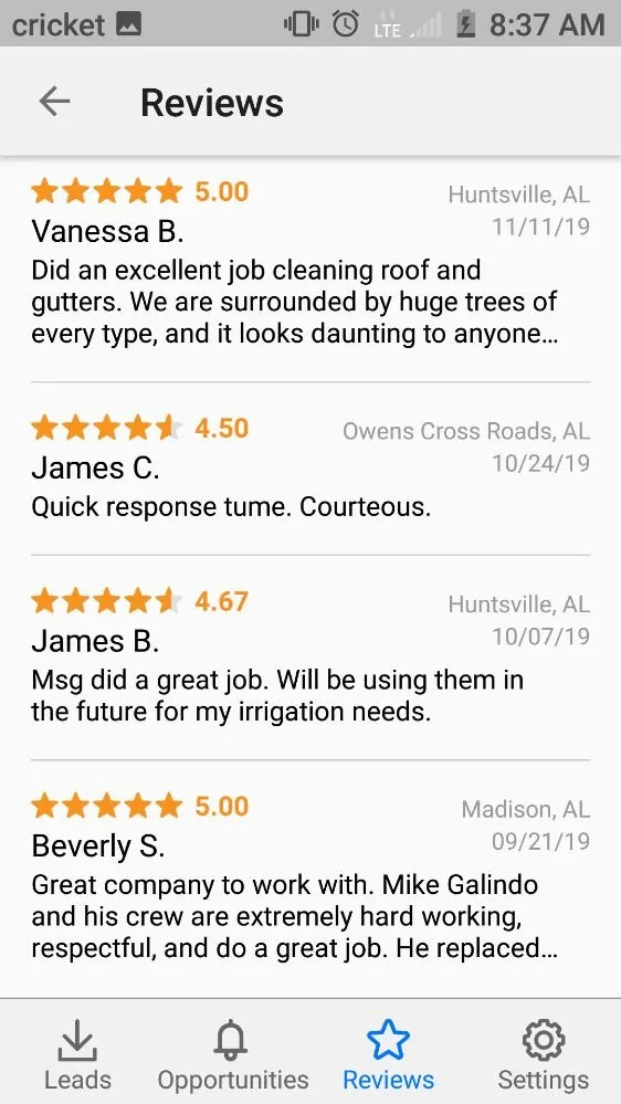 Professional yard cleanup service near you in Toney, AL by MG's Landscaping and Irrigation