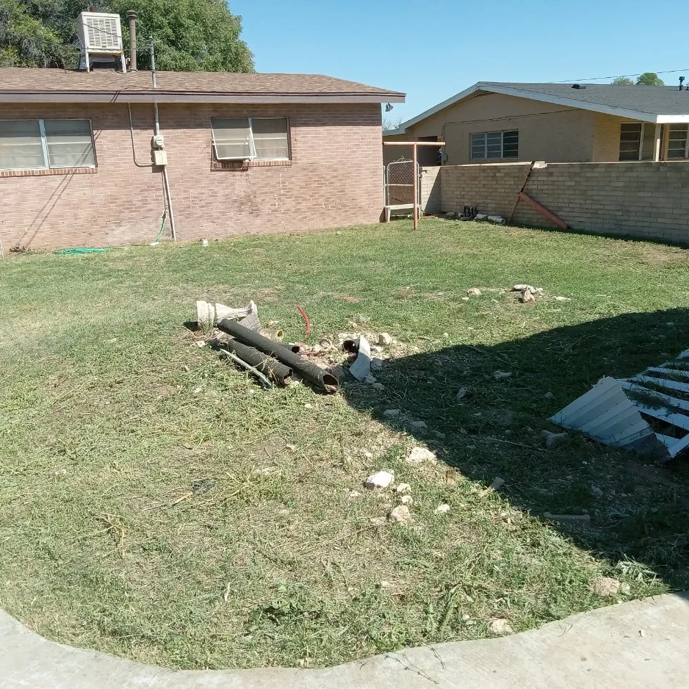 Custom garden landscaping for beautiful yards in Odessa, TX by MG'S Lawn Care Services