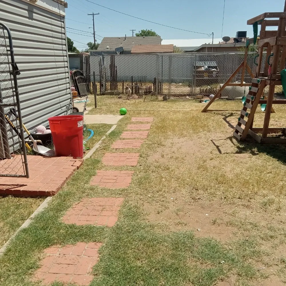 Professional yard maintenance for outdoor upgrades in Odessa, TX by MG'S Lawn Care Services