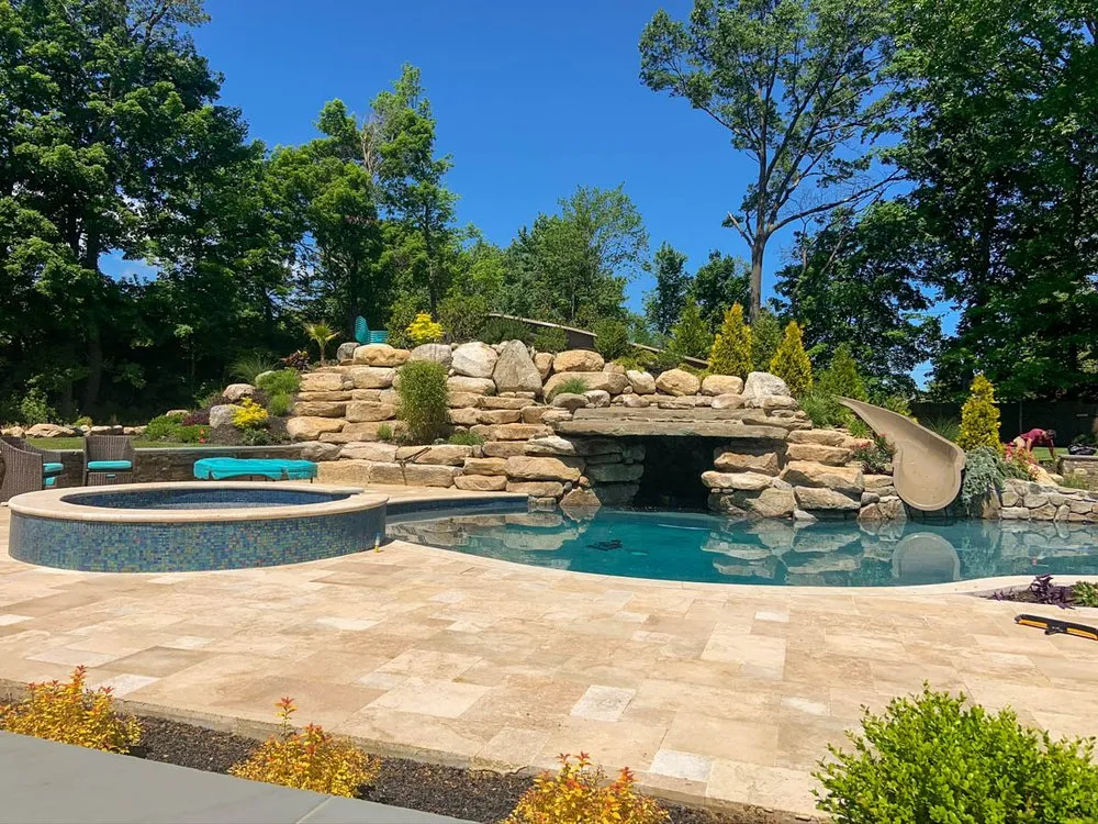 Local landscape installation with custom design across Pleasantville, NY - MG's Lawn Green Inc