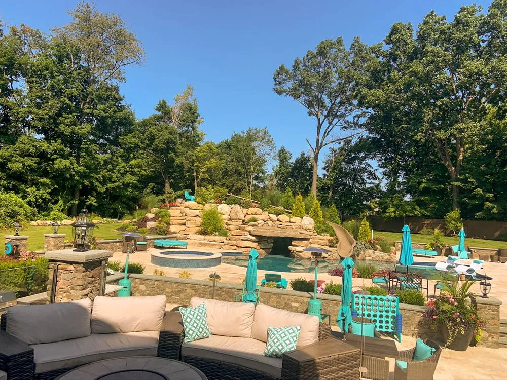 Expert garden landscaping for homes across Pleasantville, NY - MG's Lawn Green Inc